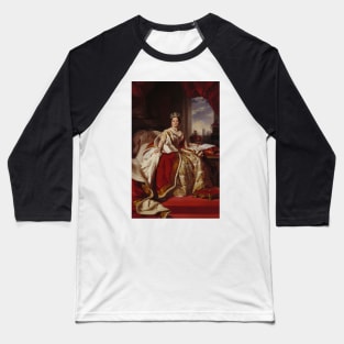 Portrait of Queen Victoria - Franz Xaver Winterhalter Baseball T-Shirt